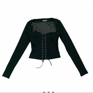 I.AM.GIA Portia Top Black size Small, brand new